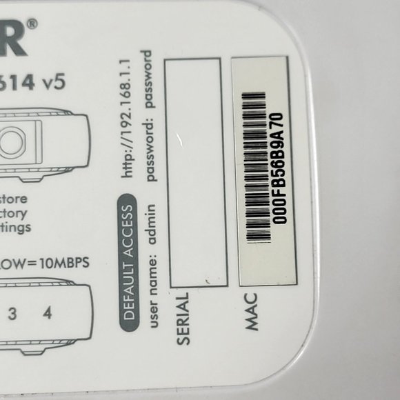 Netgear Wireless - G Router WGR614 / 54Mbps | Pre-Owned | Tested & Working - Picture 6 of 7